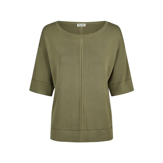 Barbara Lebek Pullover 57250062 groen